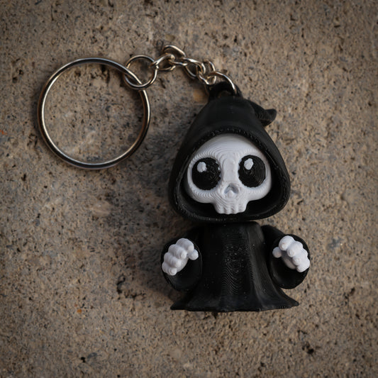 Mini Grim Reaper Keychain