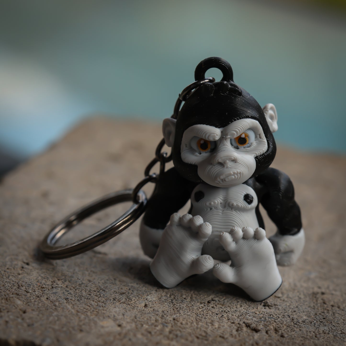 Monkey Keychain