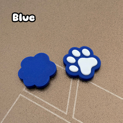 Paw Print Fridge Magnet – Hidden Strong Magnet, Cute Cat & Dog Design