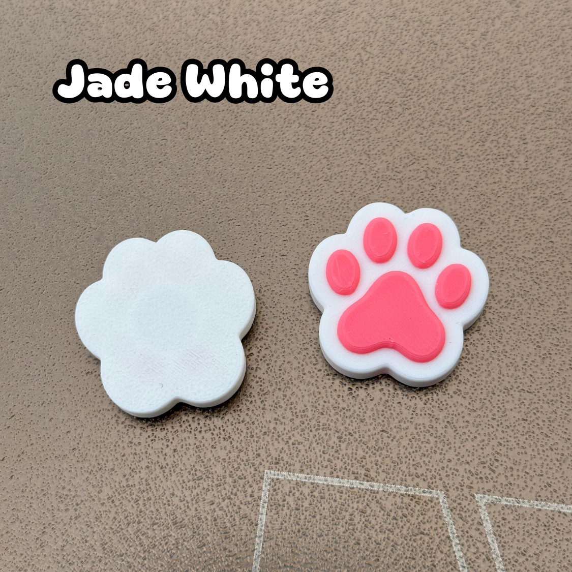 Paw Print Fridge Magnet – Hidden Strong Magnet, Cute Cat & Dog Design