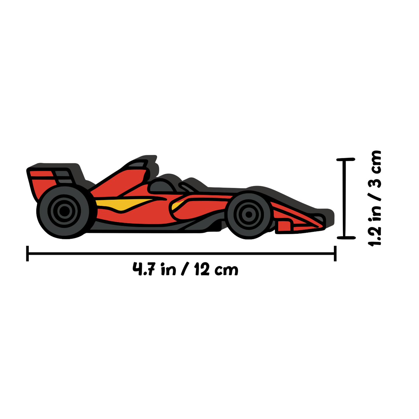 Magnetic Race Car Photo Holder – Cute Desk & Fridge Display (2-Piece Set)