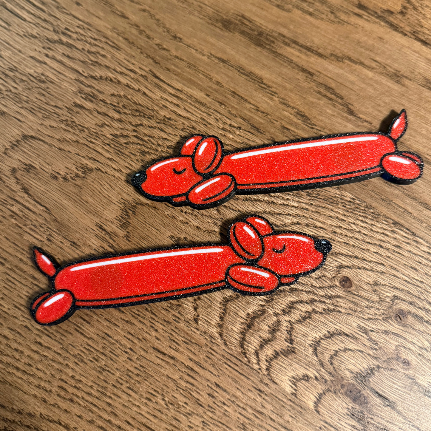 Magnetic Balloon Dog Photo Holder – Playful Fridge & Desk Display (2-Piece Set)