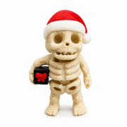 Santa Hat Skeleton