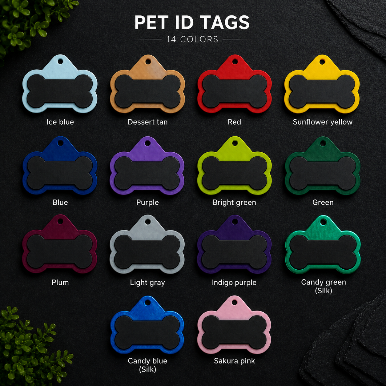 Custom 3D Printed Pet ID Tag