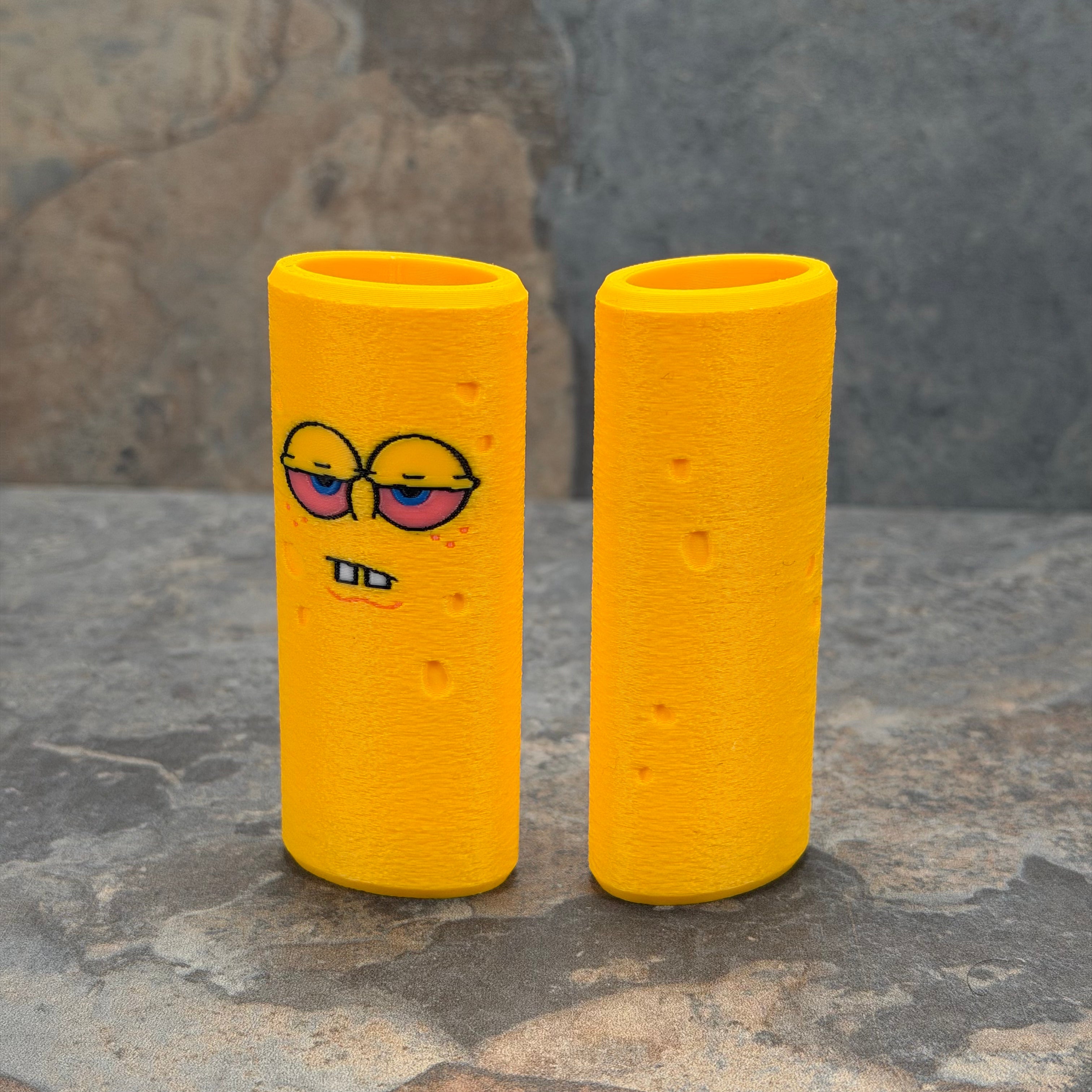 SpongeBob Lighter Sleeve | 3D Printed BIC Lighter Cover