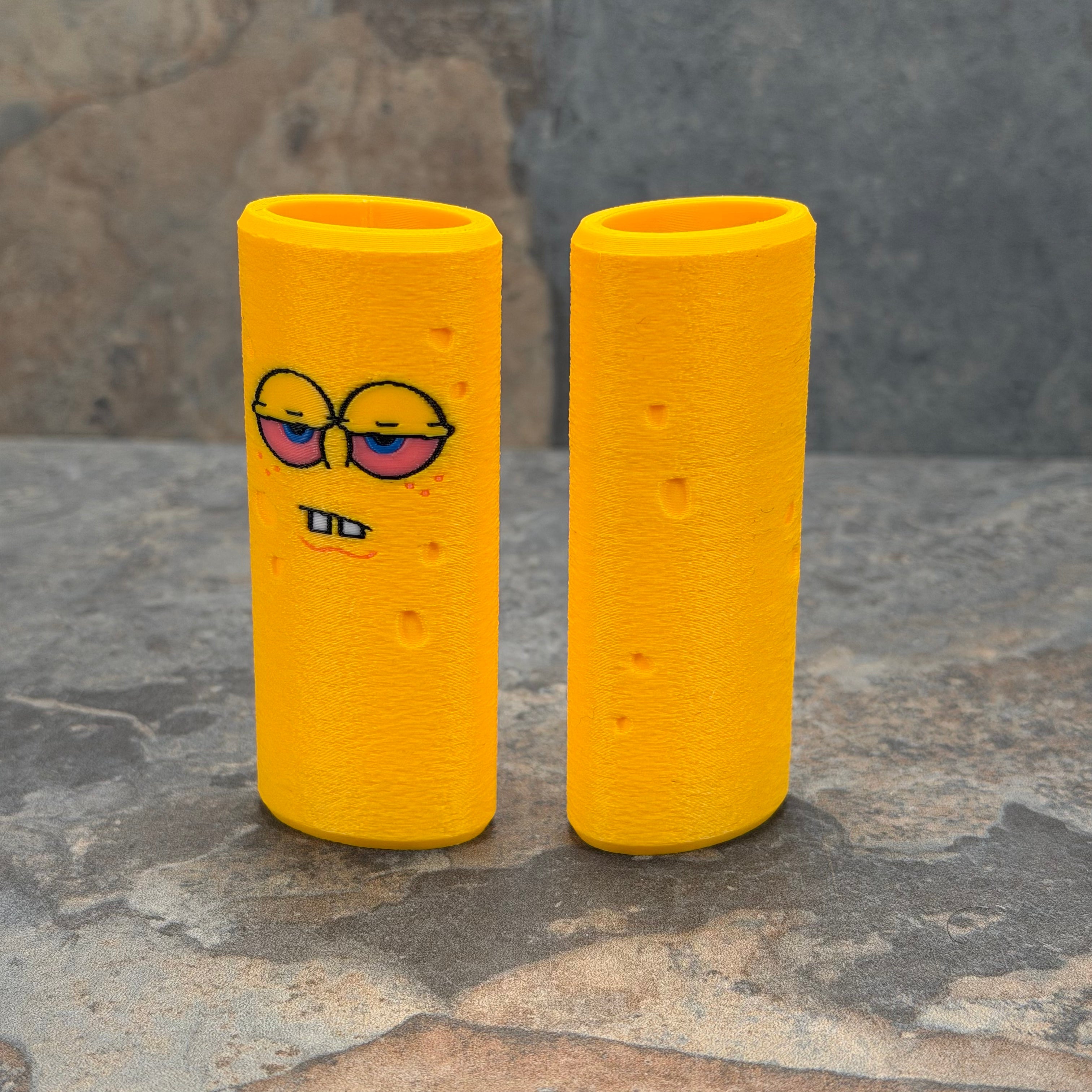 SpongeBob Lighter Sleeve | 3D Printed BIC Lighter Cover