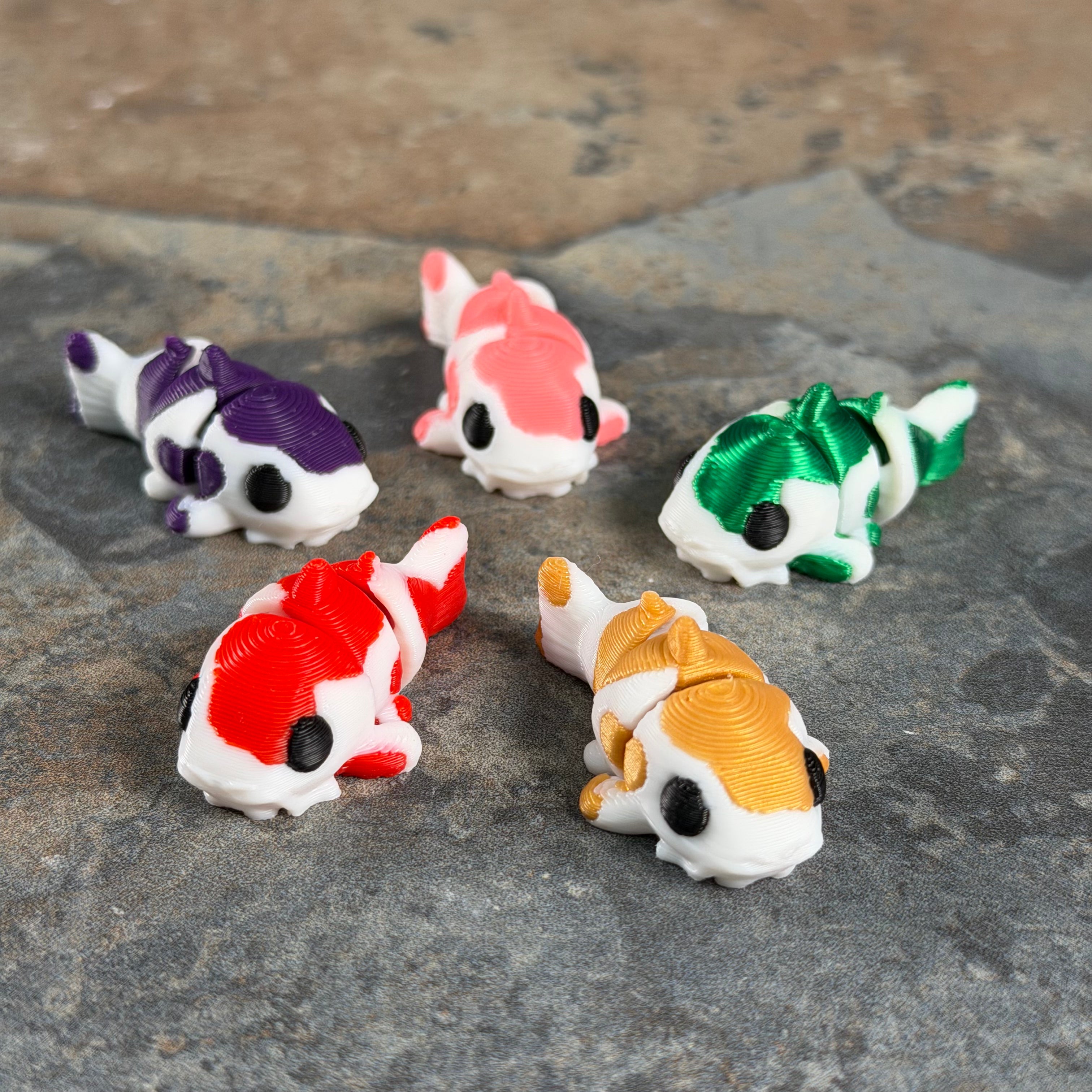 Tiny Koi Fish Pack
