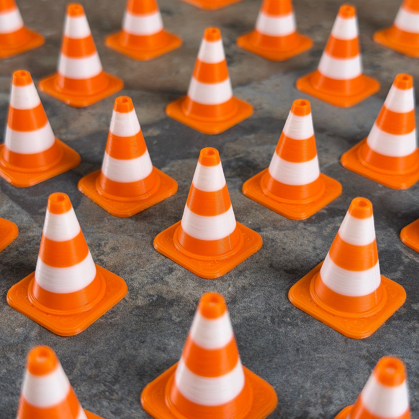Tiny Traffic Cones