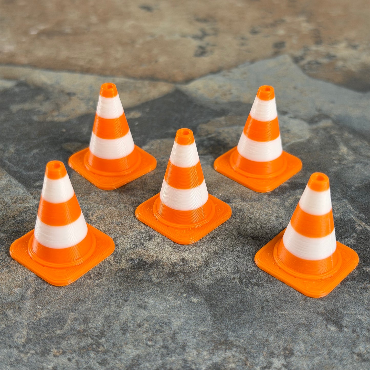 Tiny Traffic Cones