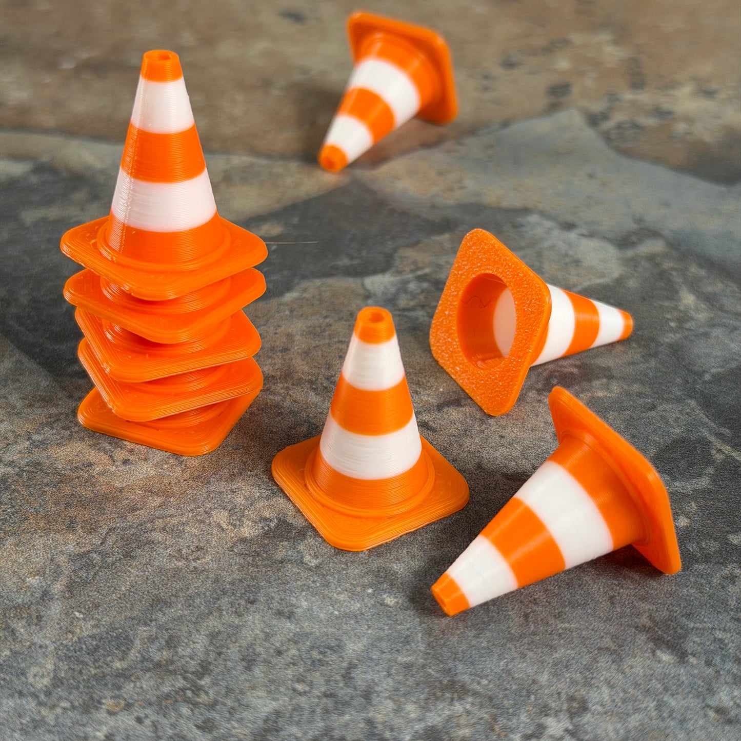 Tiny Traffic Cones
