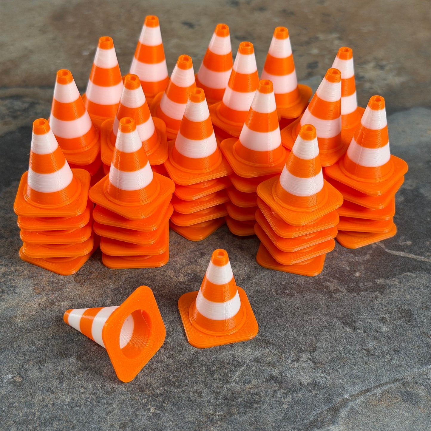 Tiny Traffic Cones