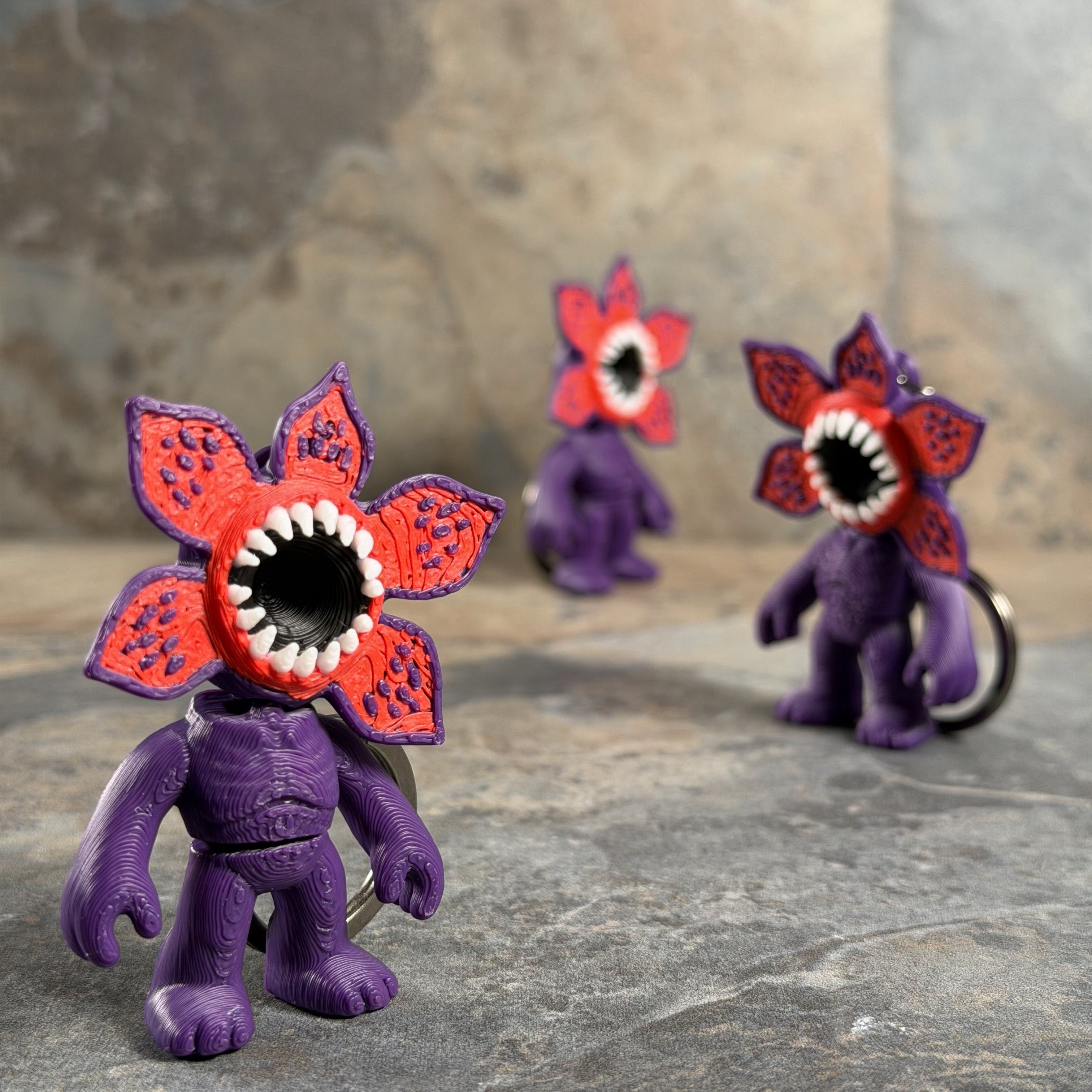 Demogorgon Keychain