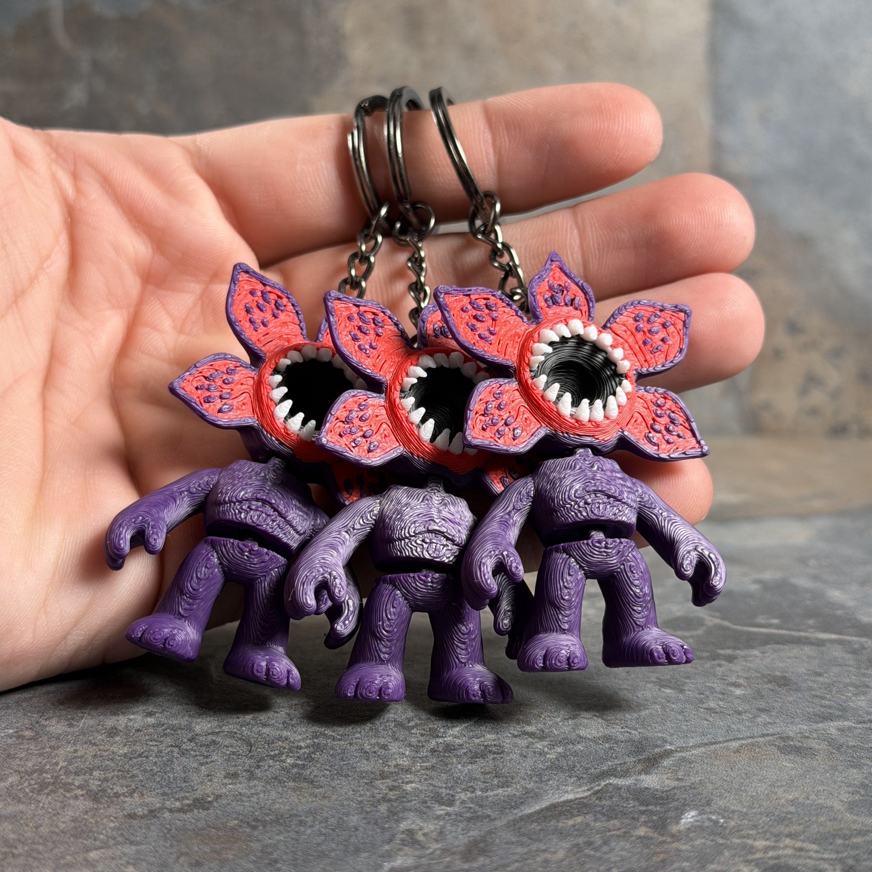 Demogorgon Keychain