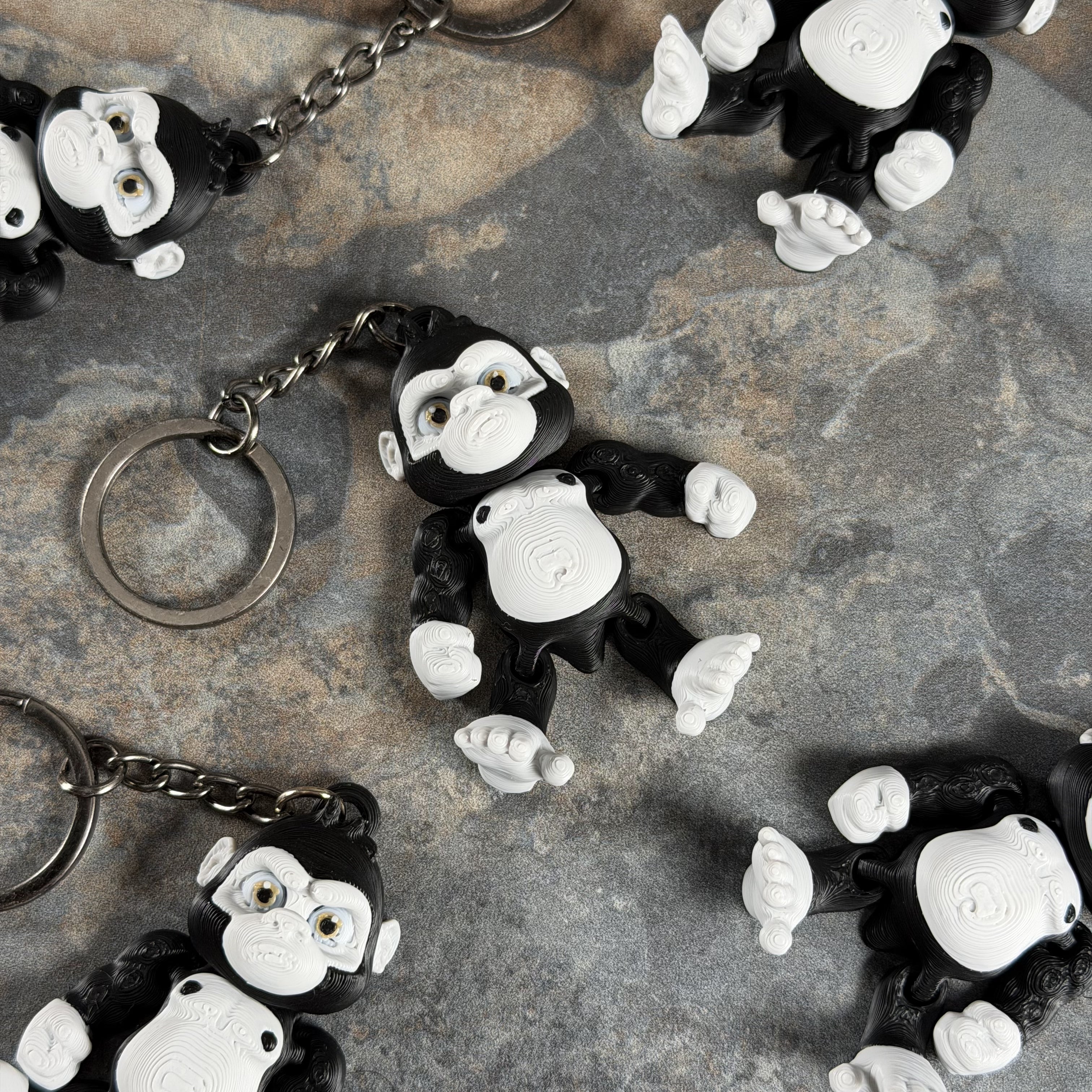 Gorilla Keychain