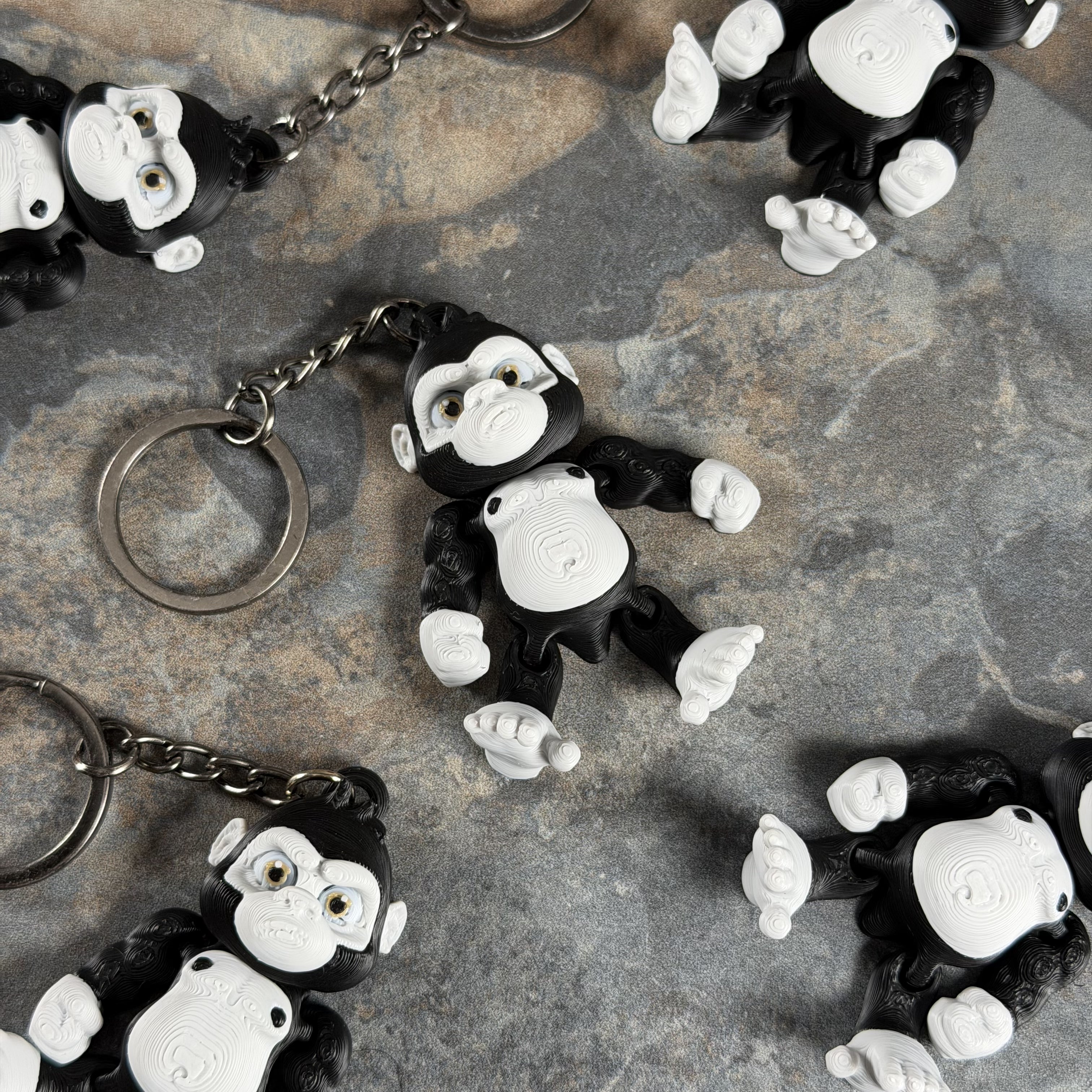 Gorilla Keychain
