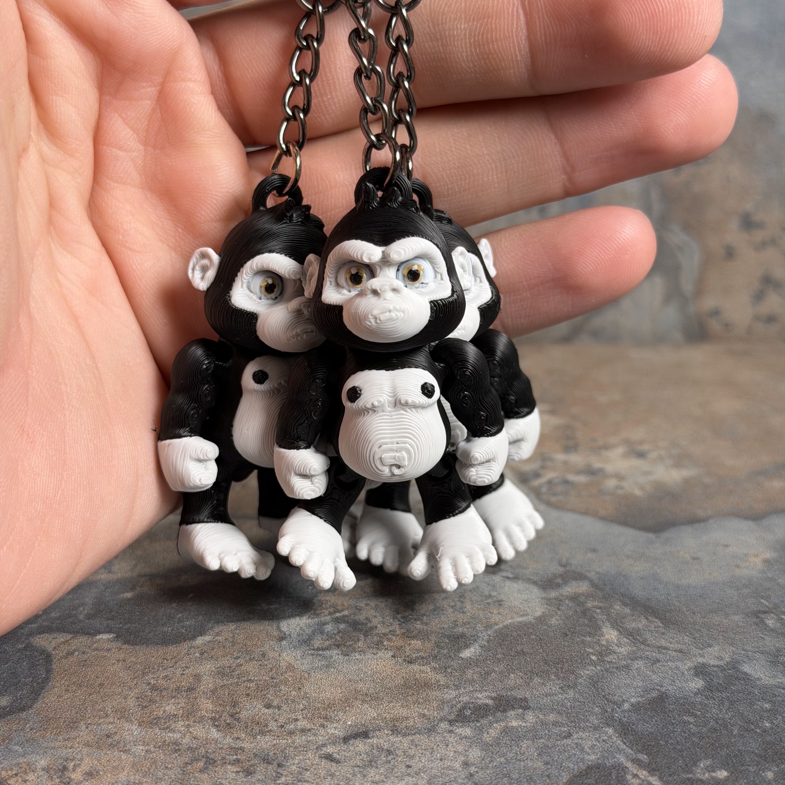 Gorilla Keychain