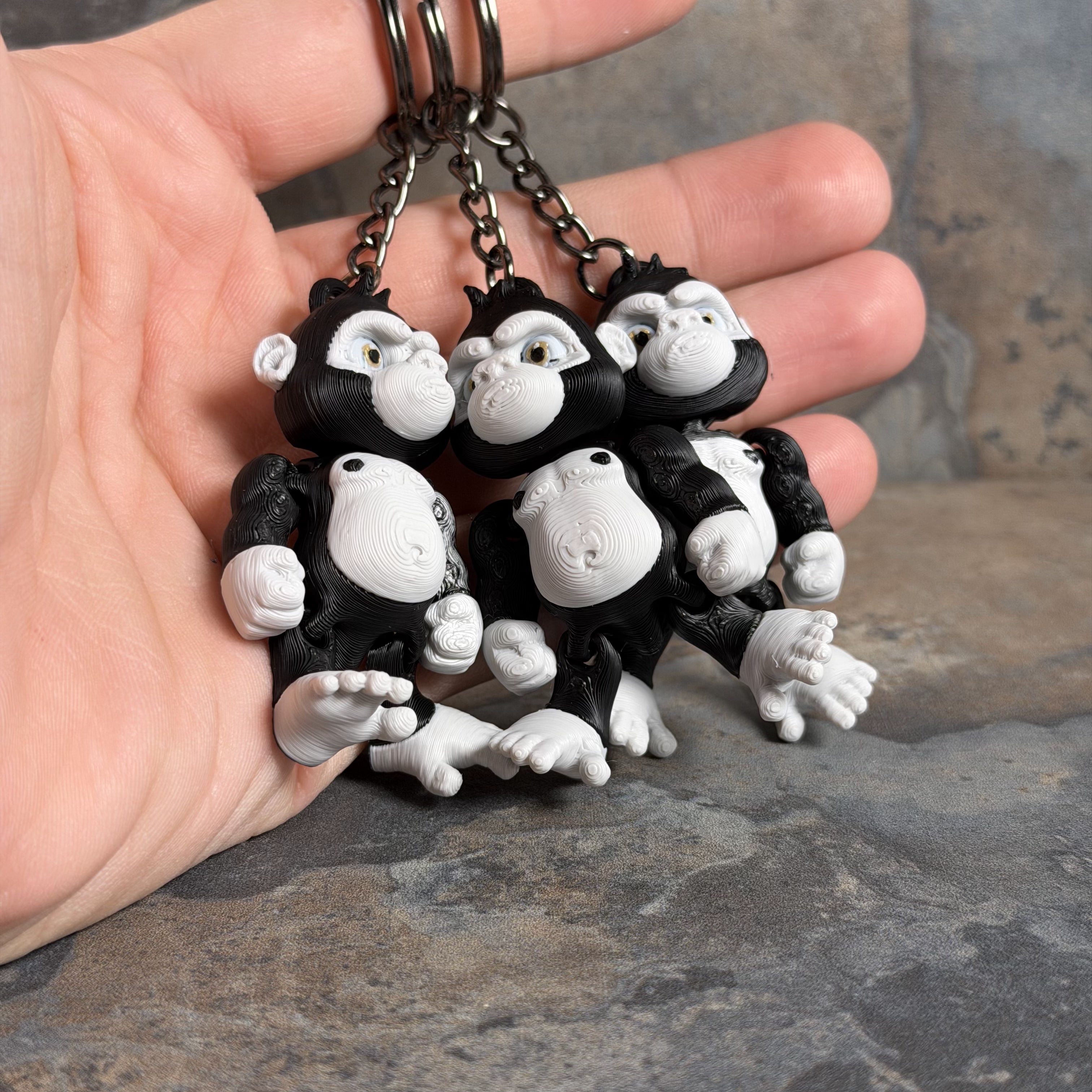 Gorilla Keychain