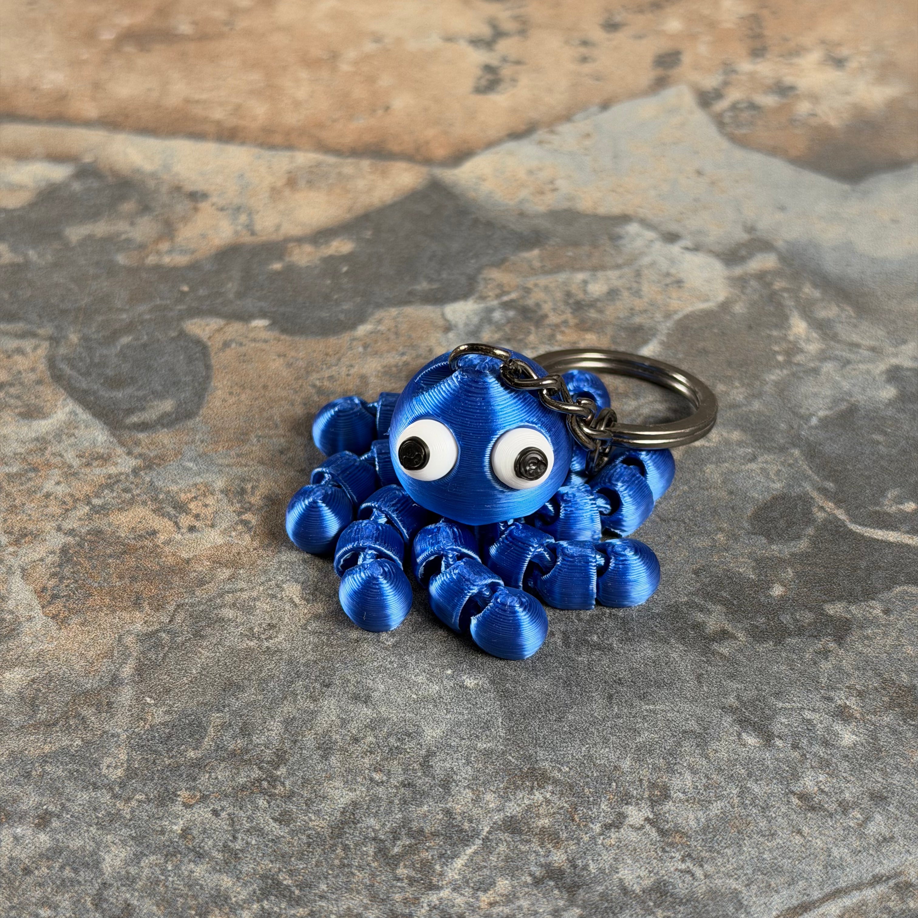 Octopus Keychain