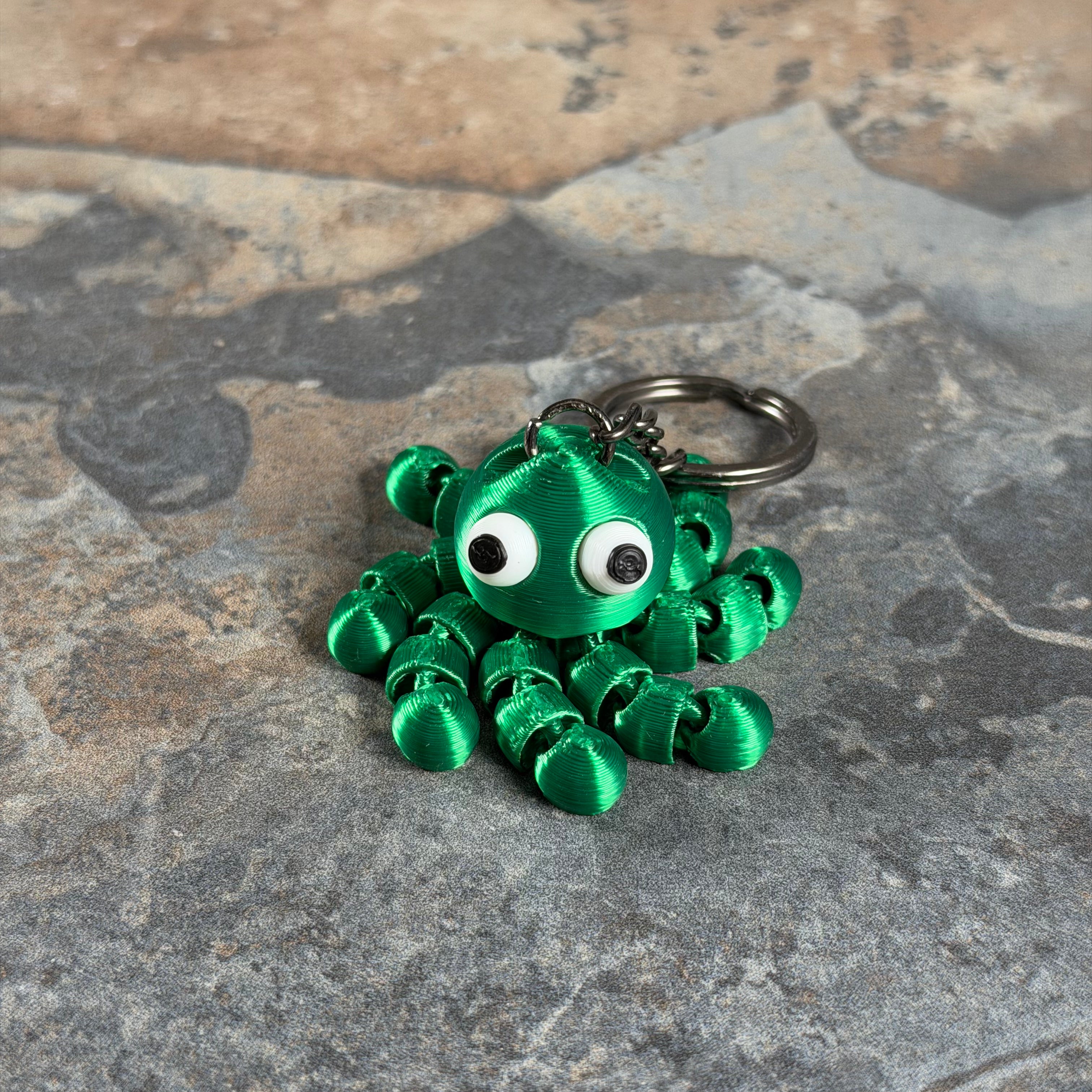 Octopus Keychain