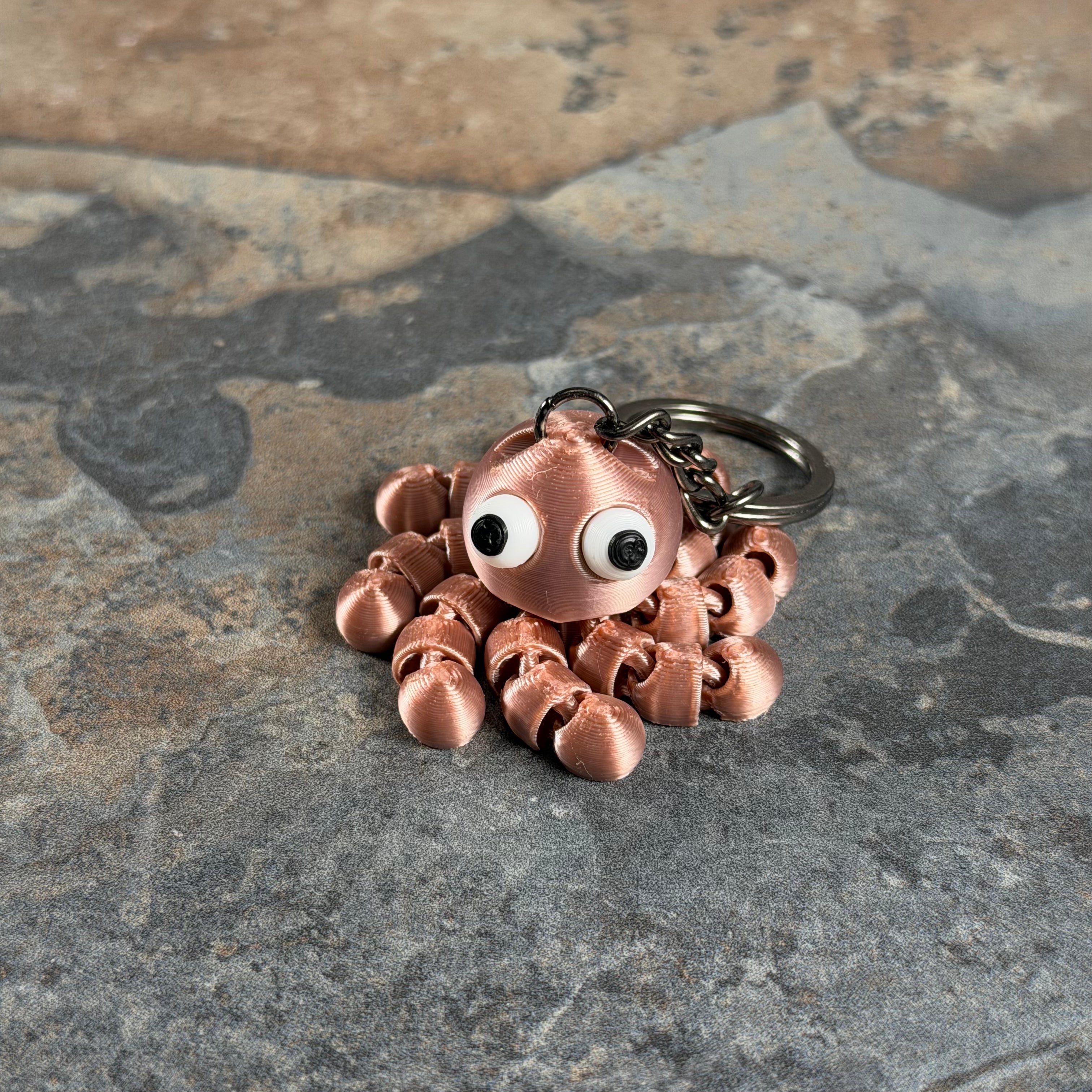 Octopus Keychain