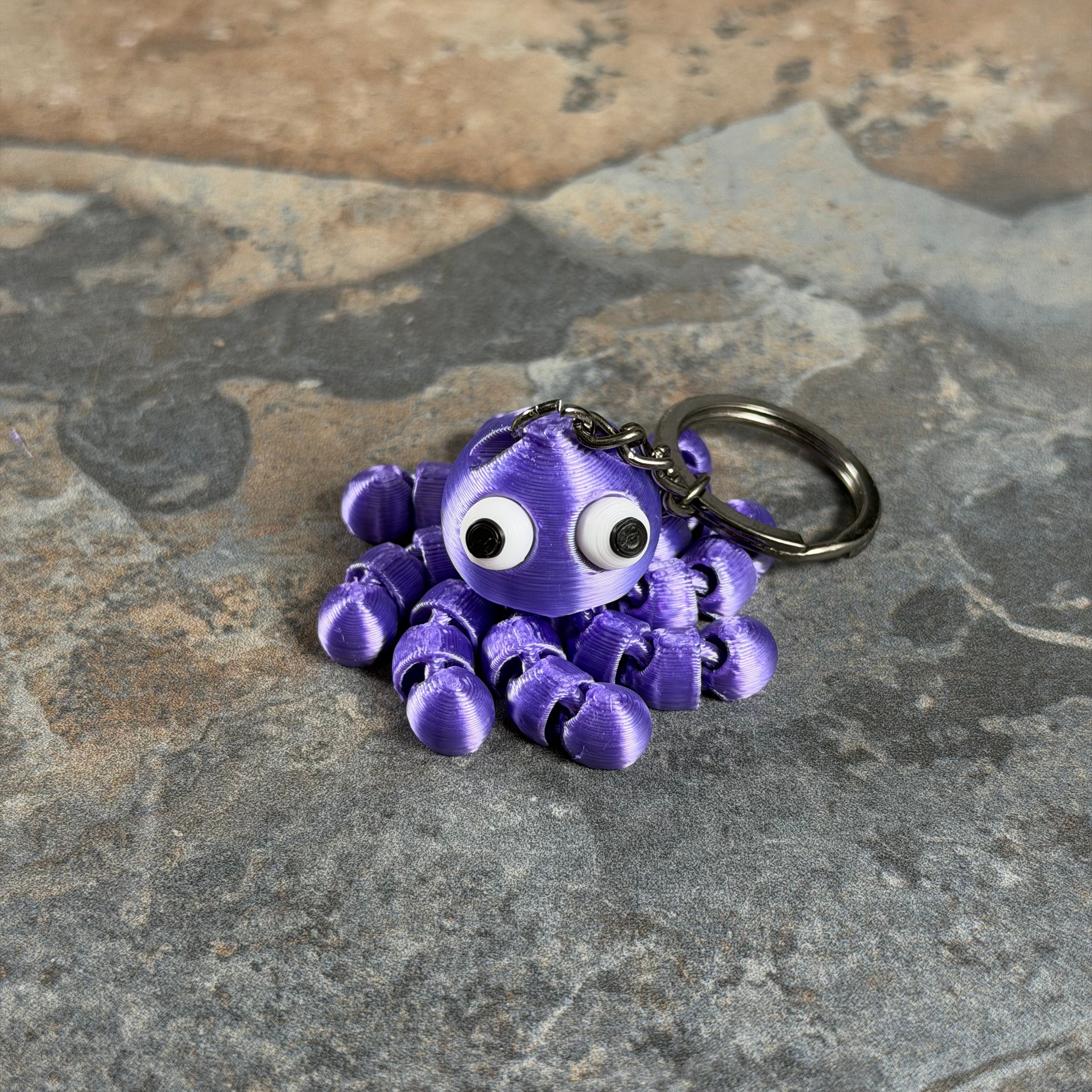 Octopus Keychain