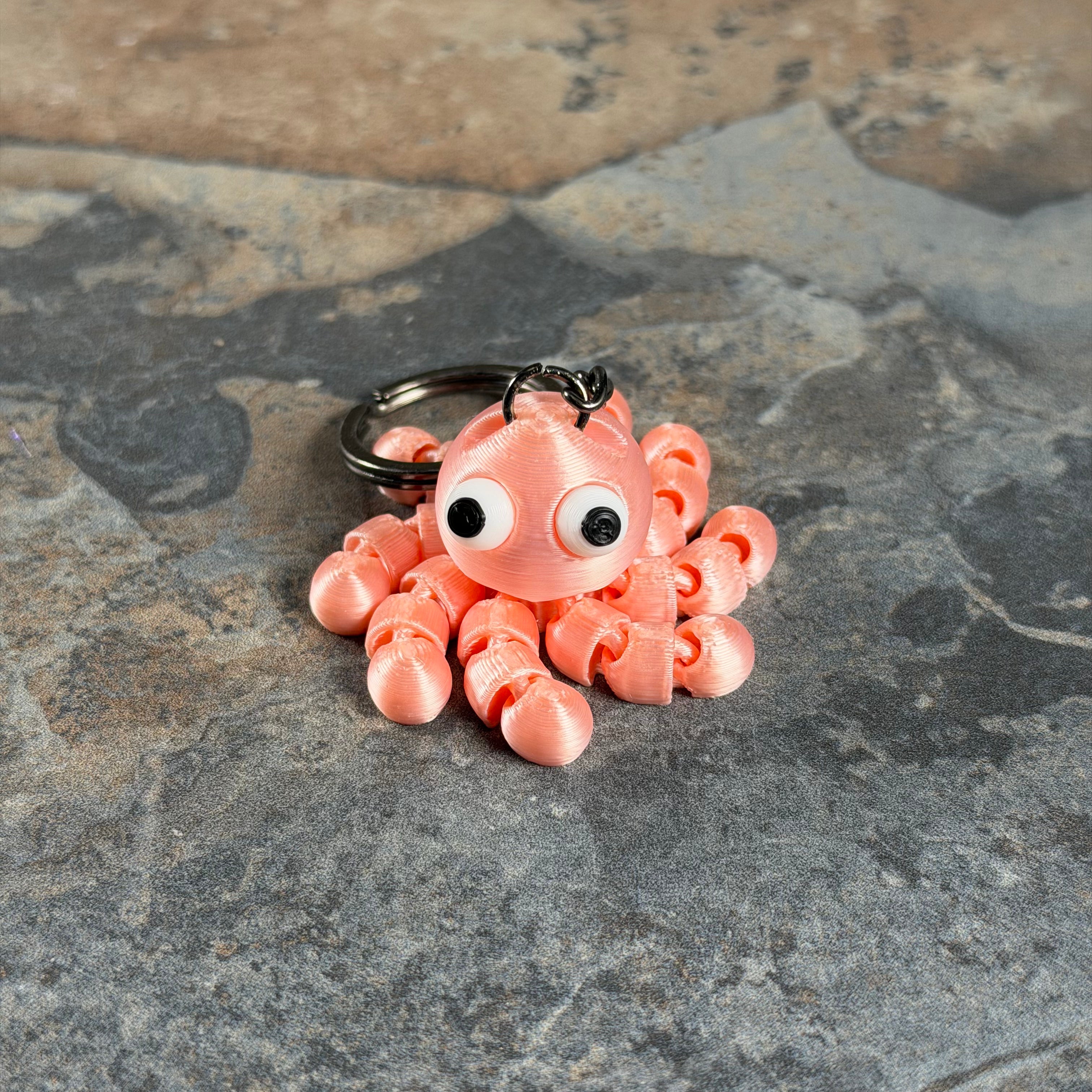 Octopus Keychain