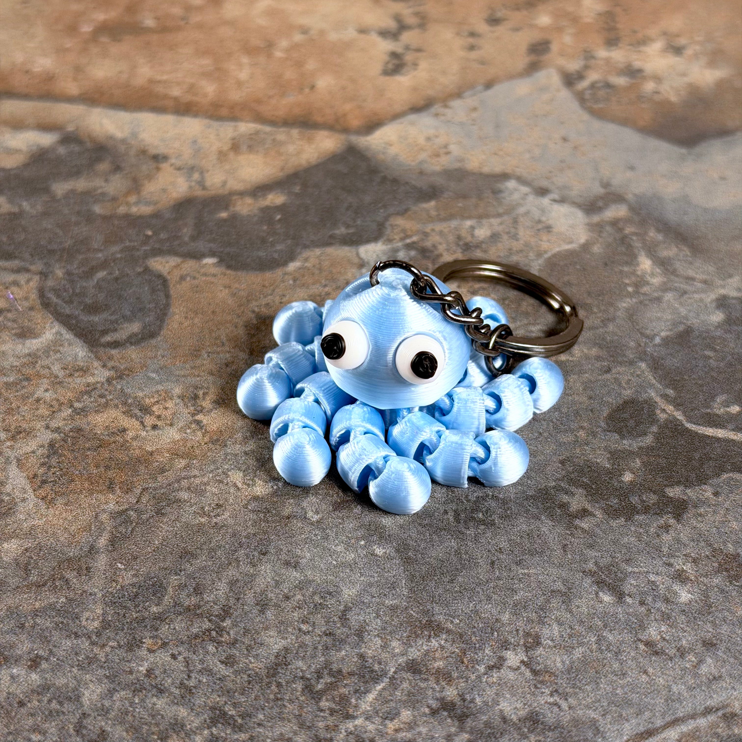 Octopus Keychain