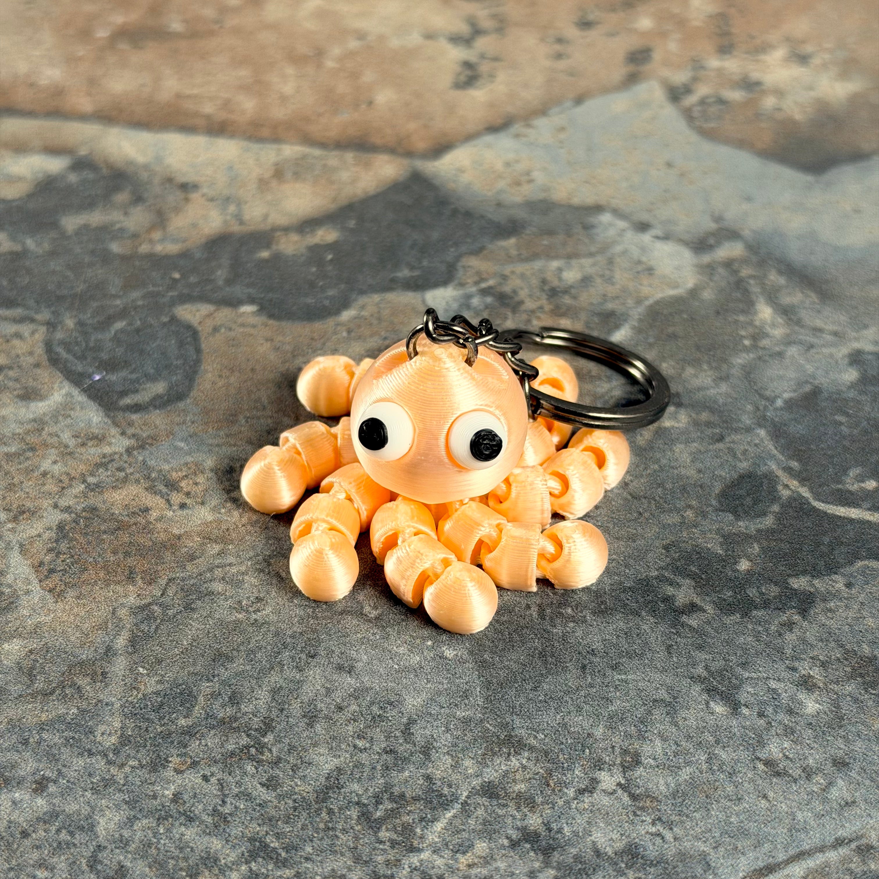 Octopus Keychain