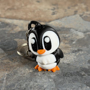 Big Eye Penguin Keychain