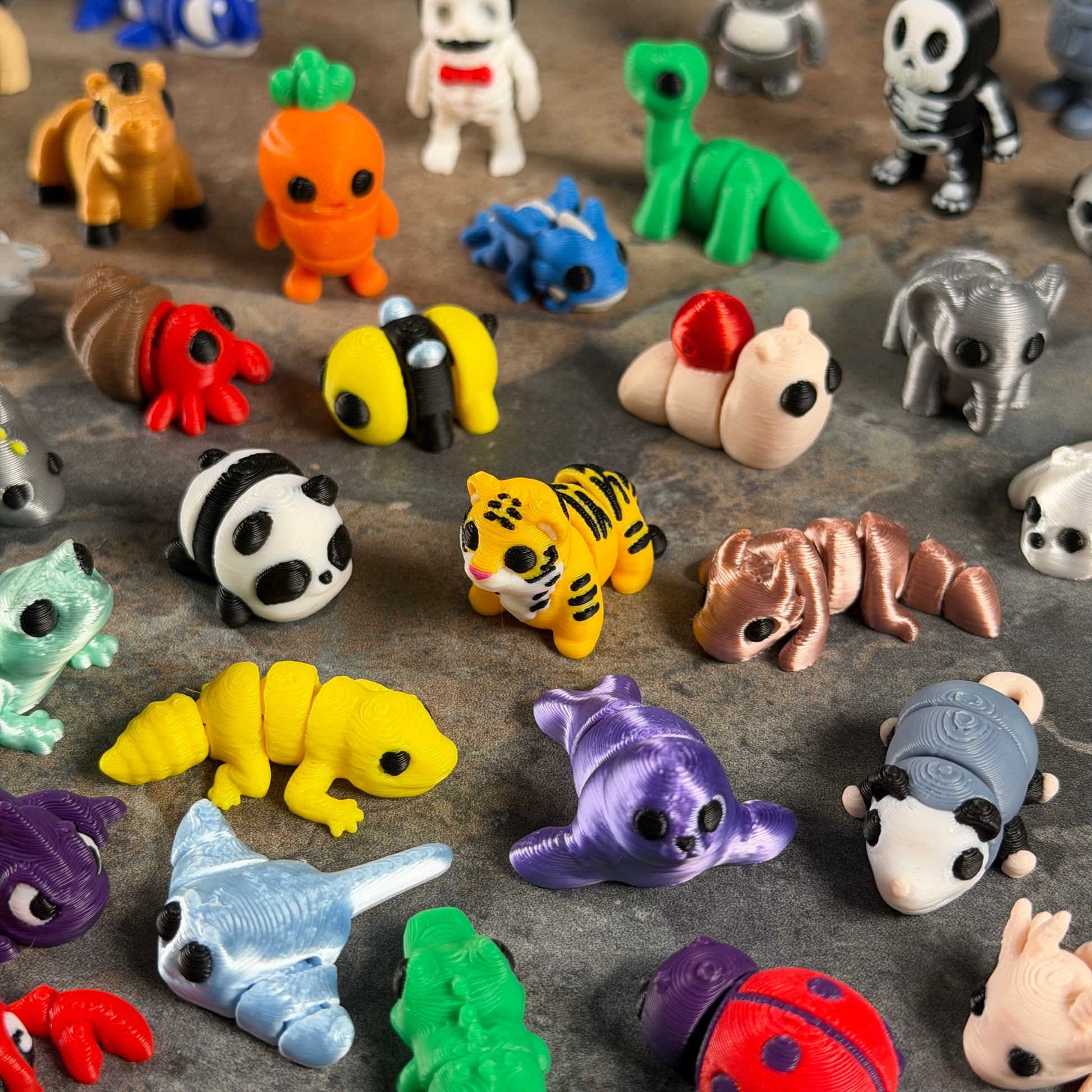 Random Mini Things Random MoryThings Pack – Surprise 3D Printed Mini Figures | MoryThings