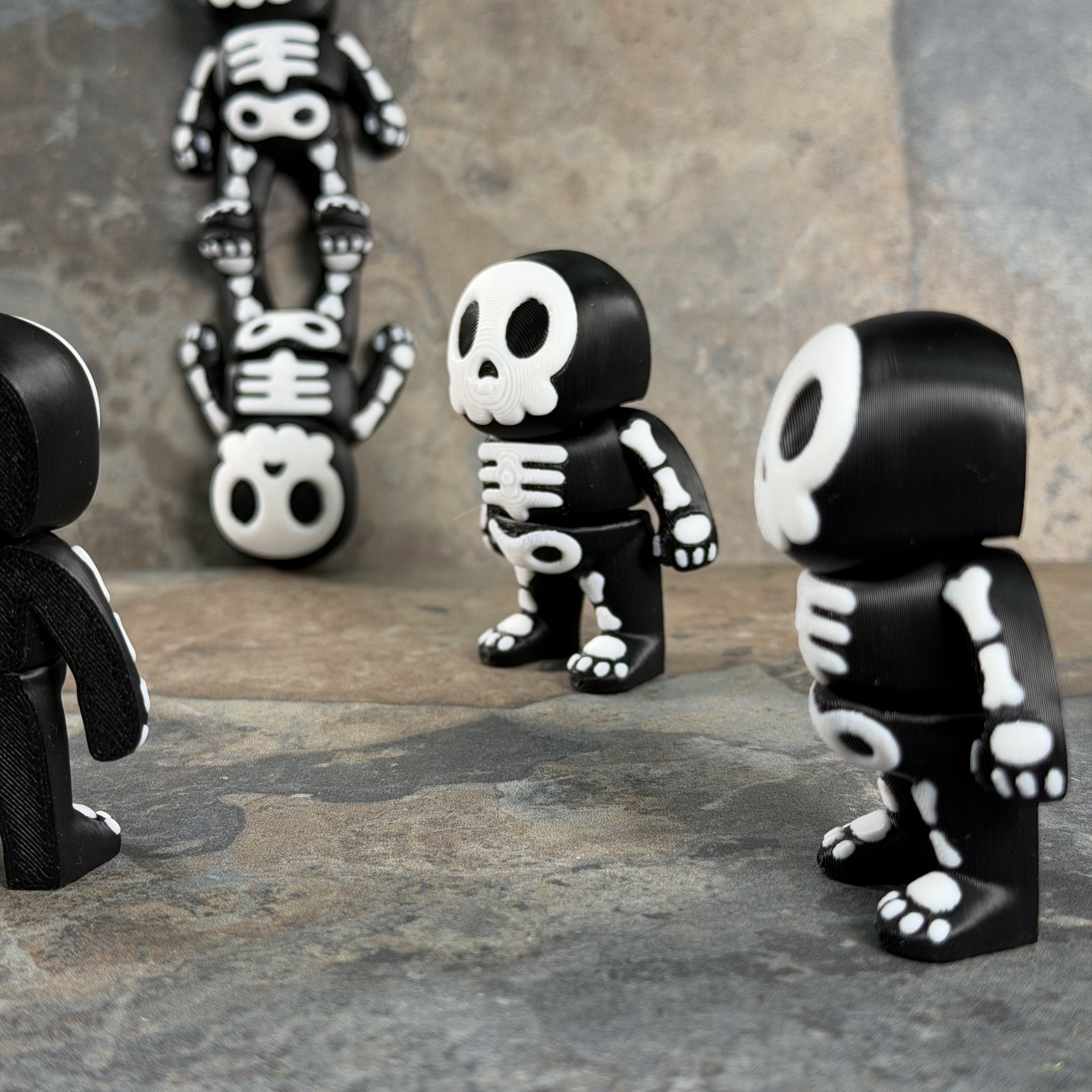Chunky Halloween Skeleton