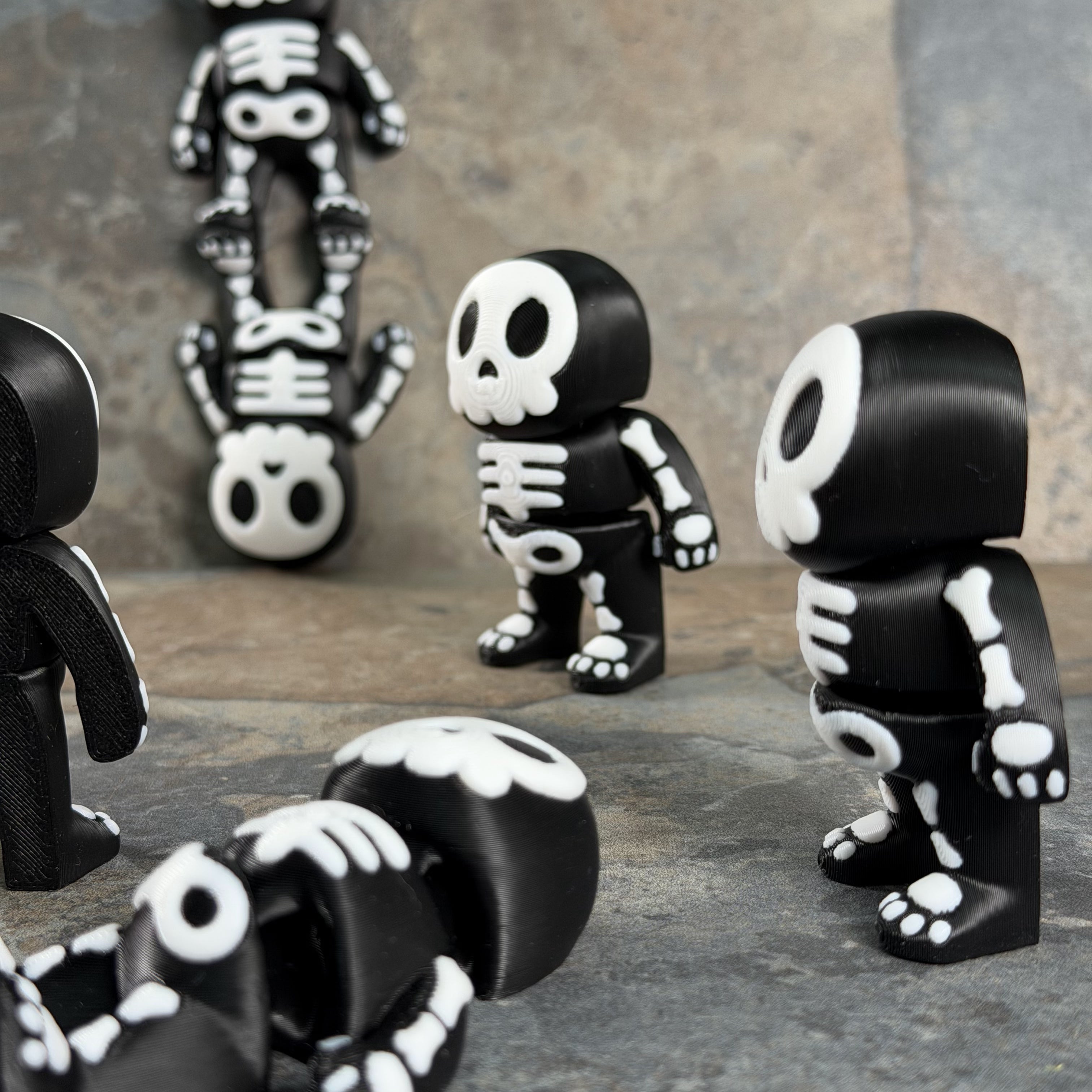 Chunky Halloween Skeleton