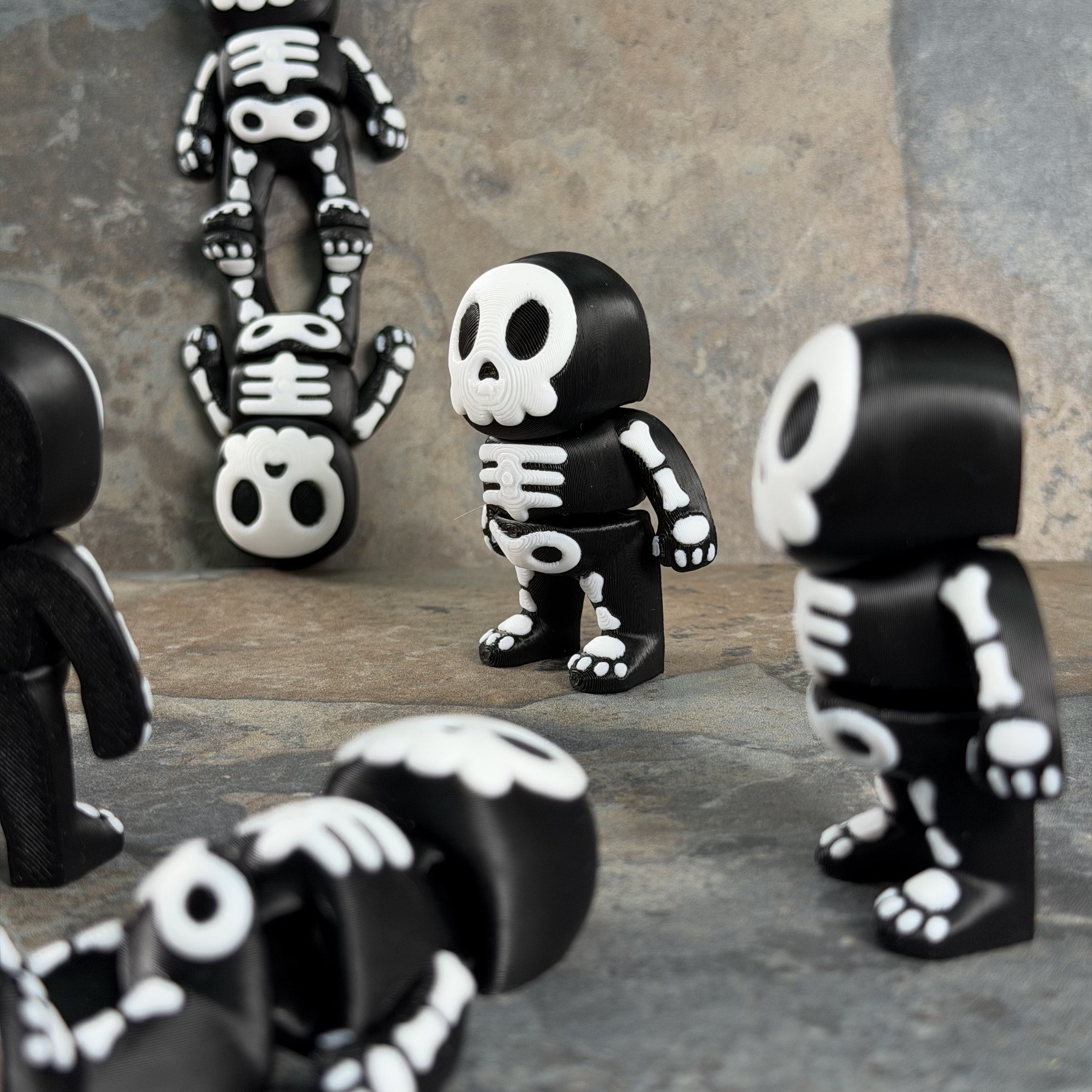 Chunky Halloween Skeleton