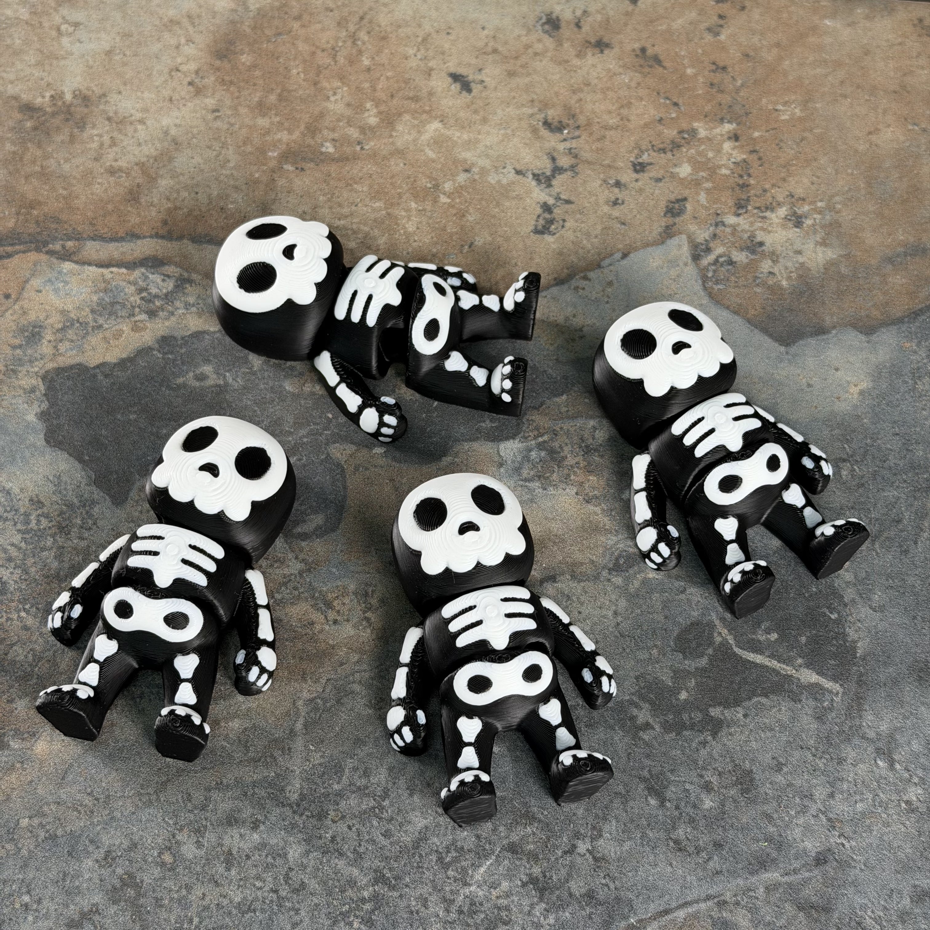 Chunky Halloween Skeleton