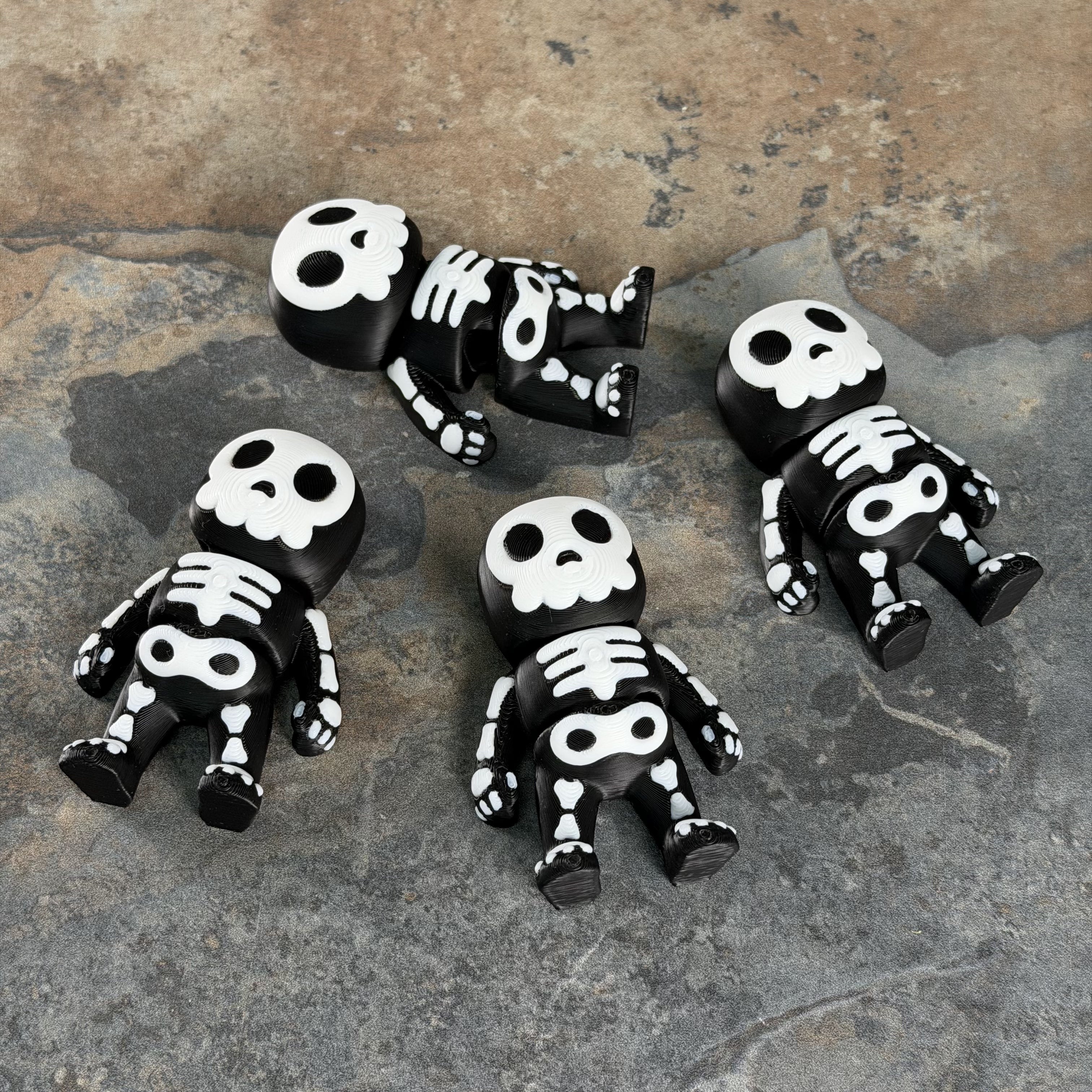 Chunky Halloween Skeleton