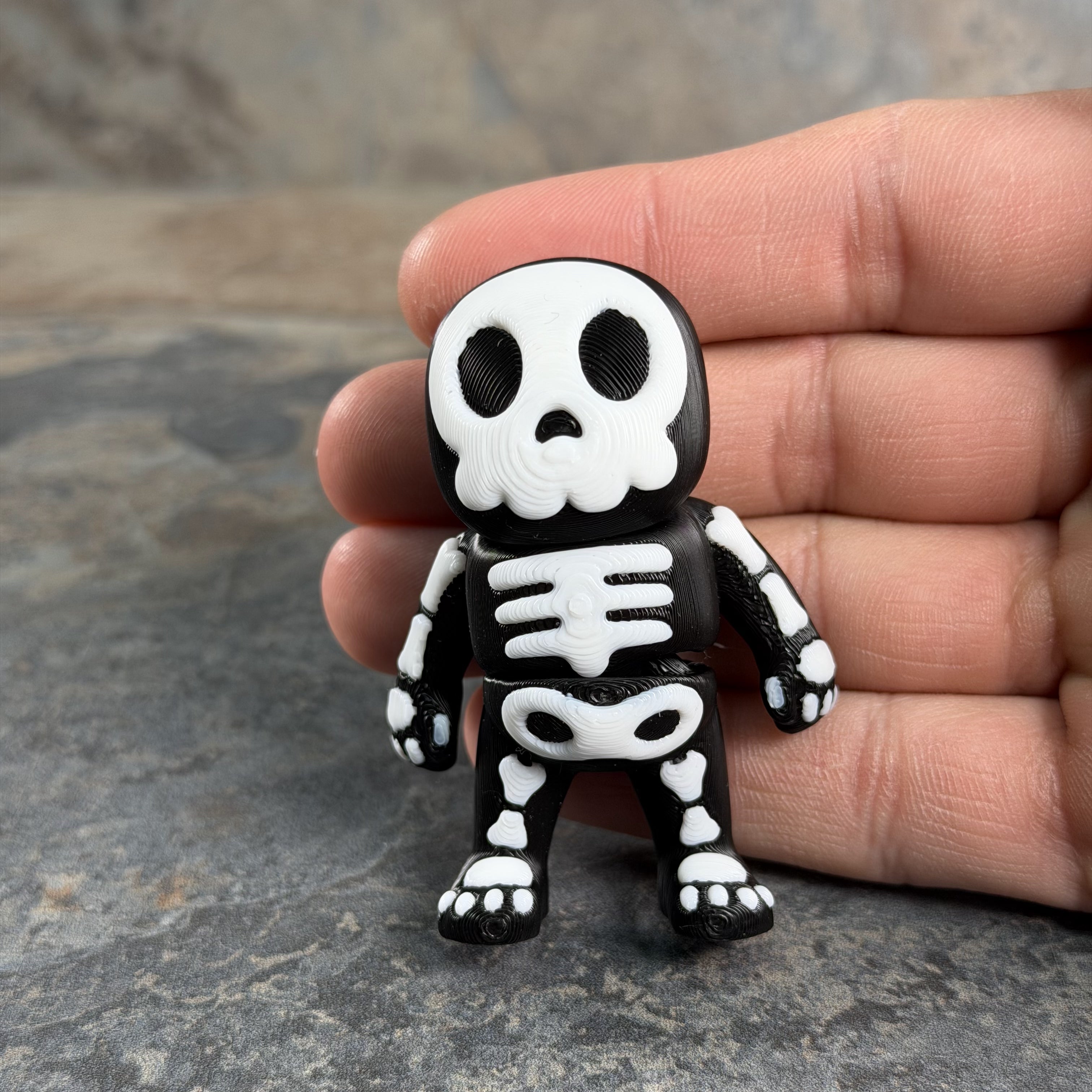 Chunky Halloween Skeleton