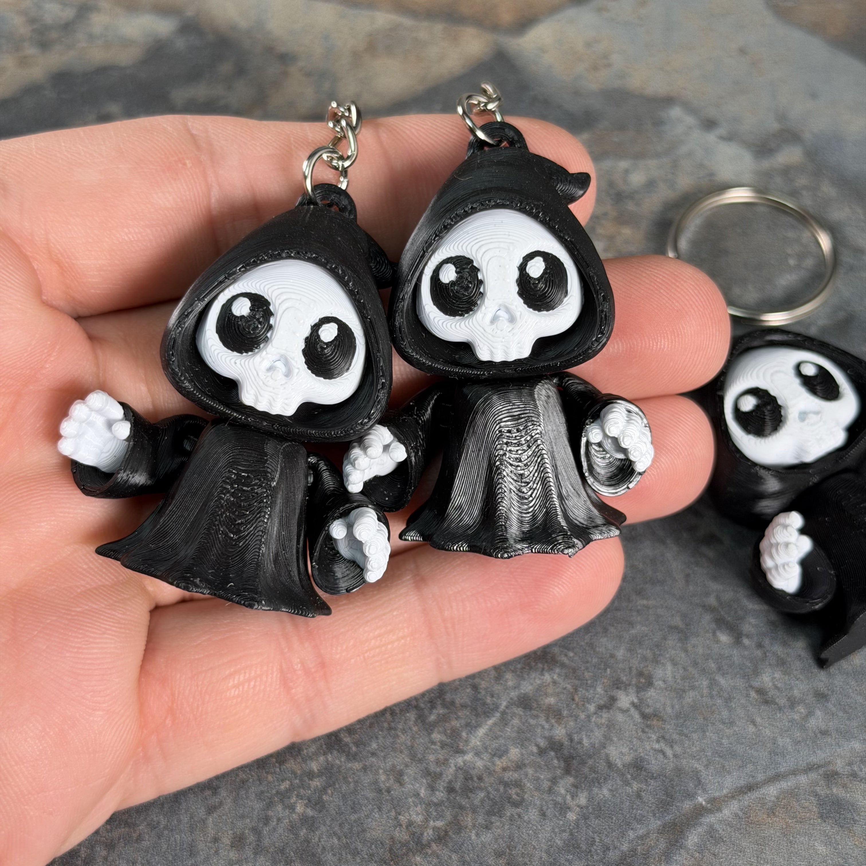 Grim Reaper Keychain