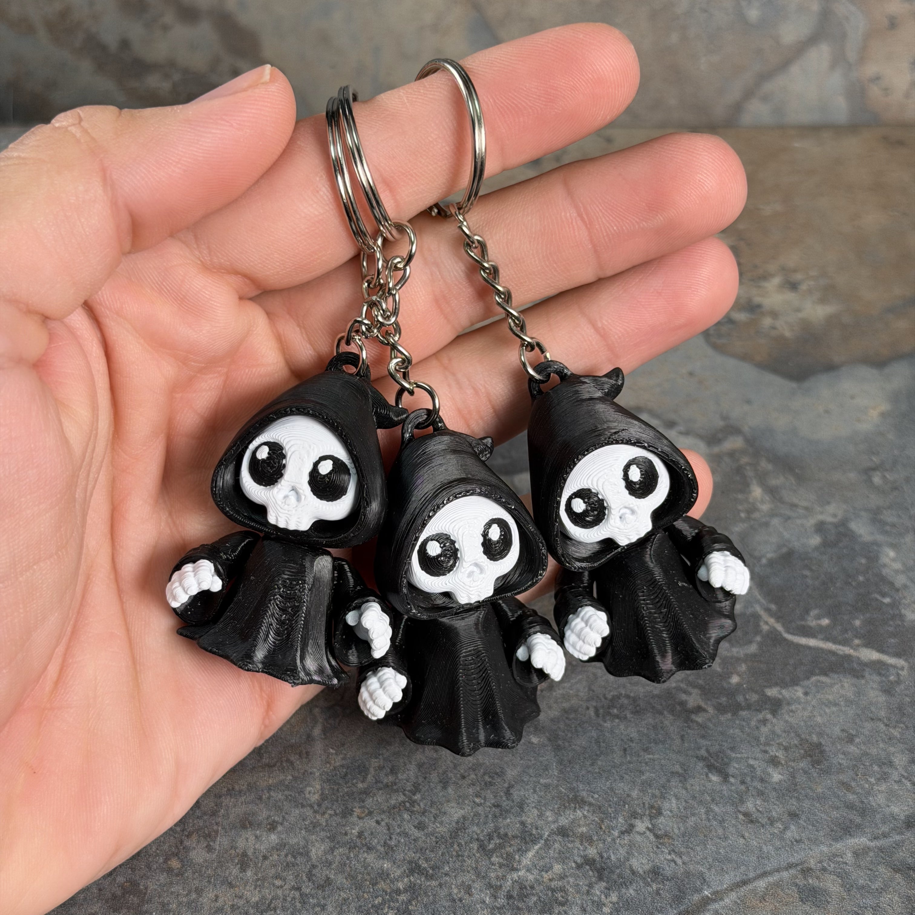 Grim Reaper Keychain