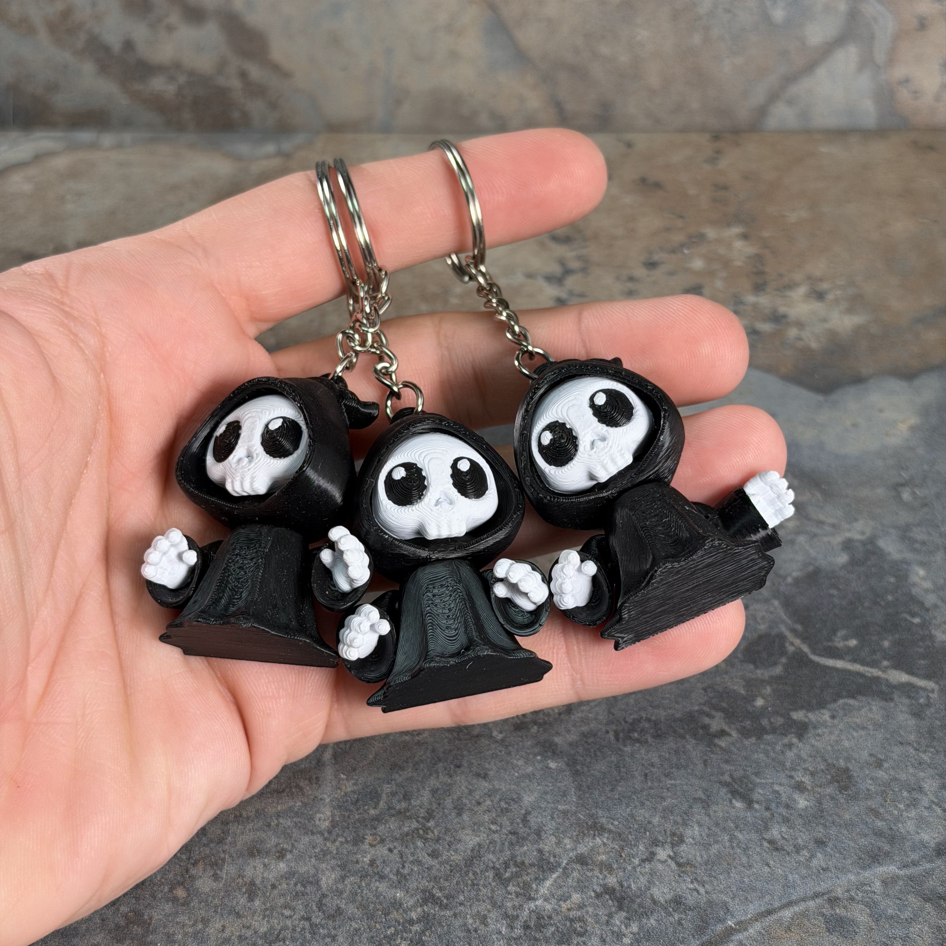 Grim Reaper Keychain