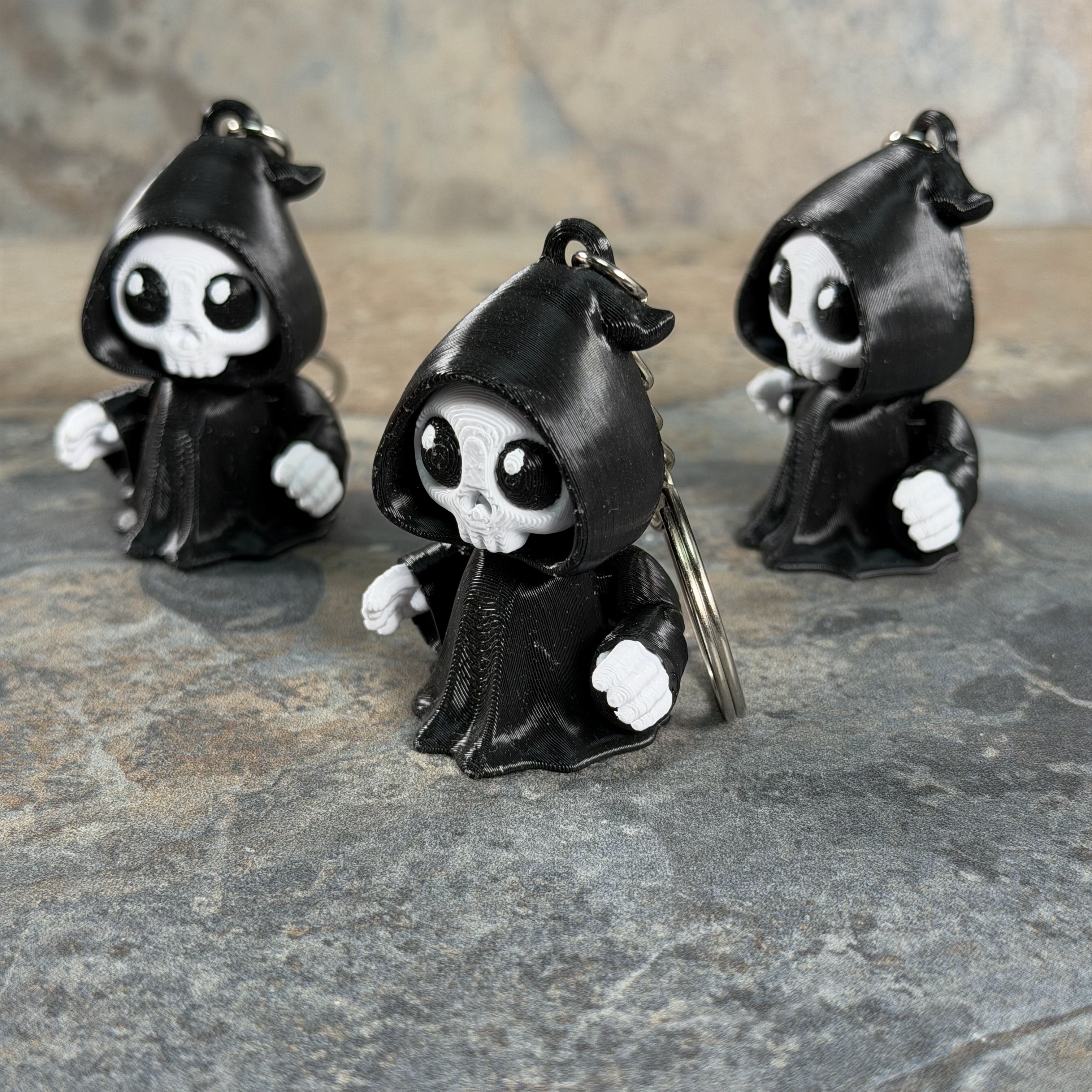 Grim Reaper Keychain