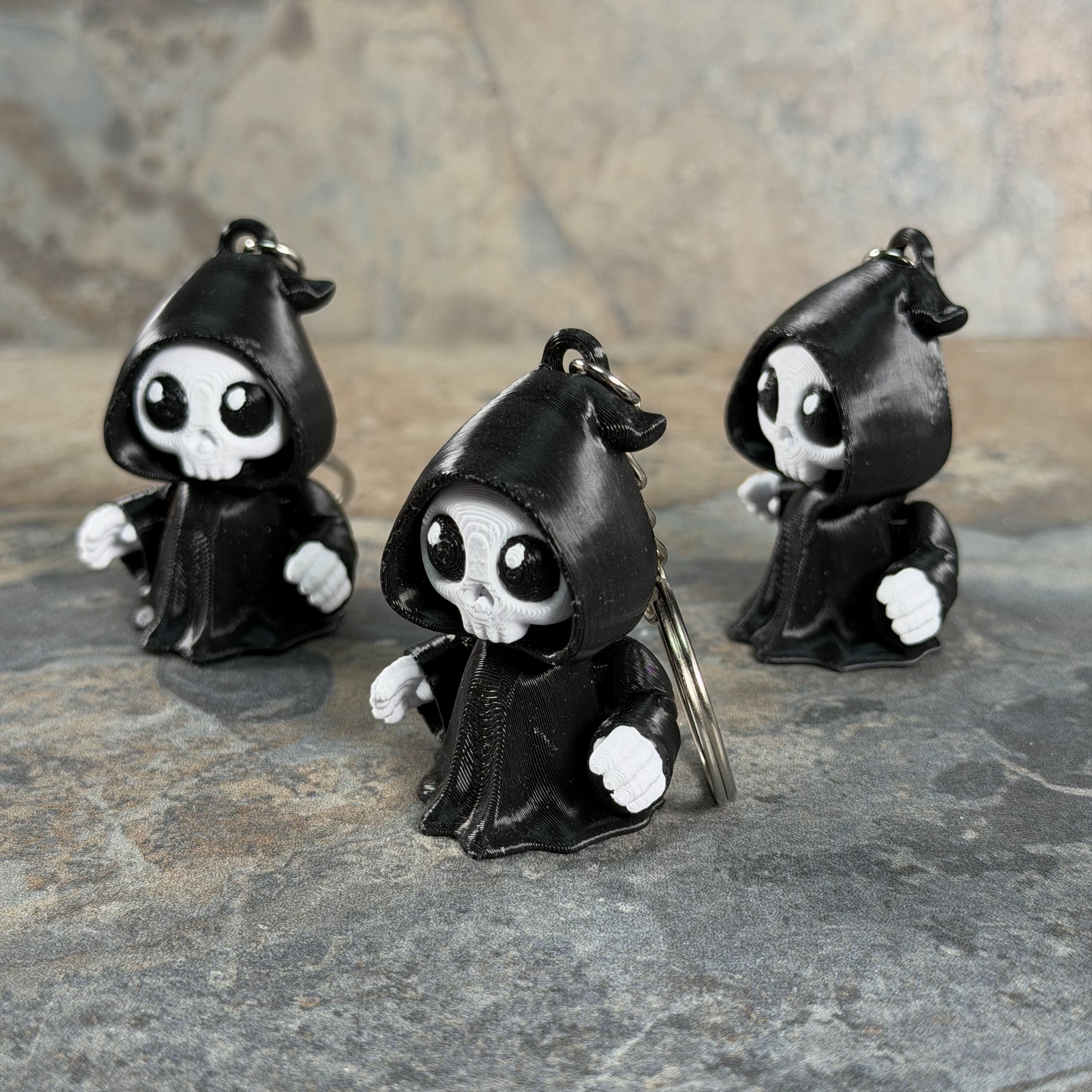 Grim Reaper Keychain