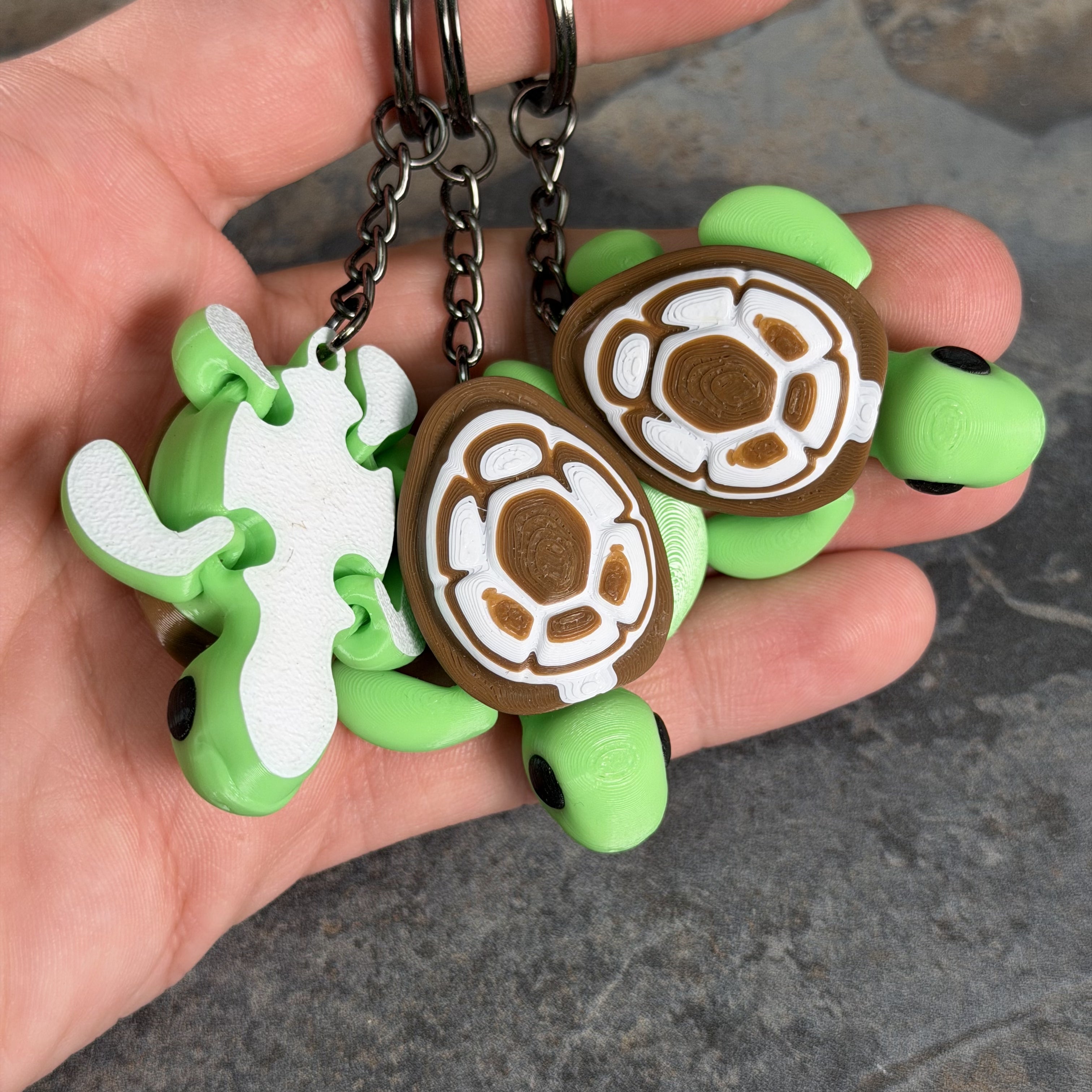 Turtle Keychain
