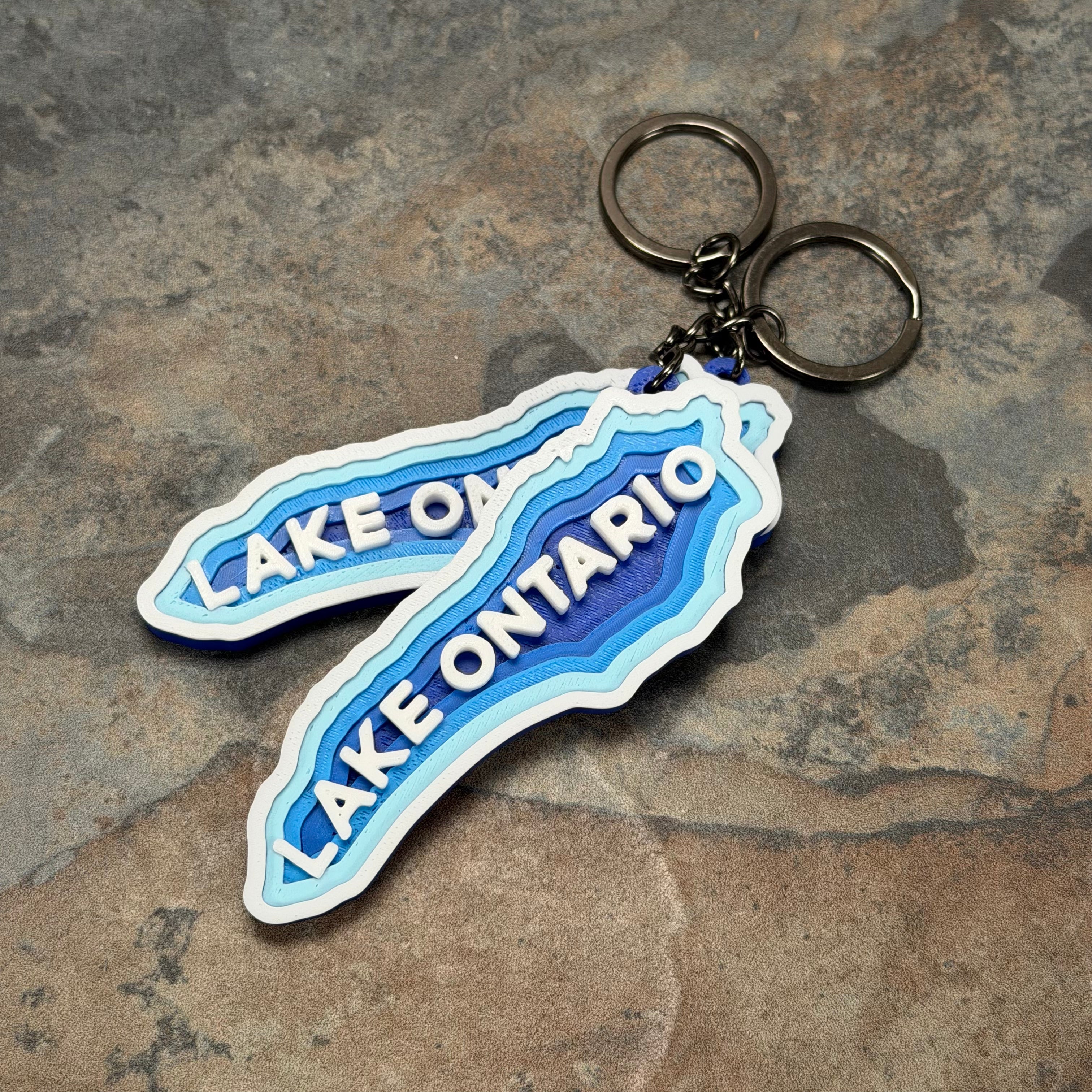 Lake Ontario Keychain