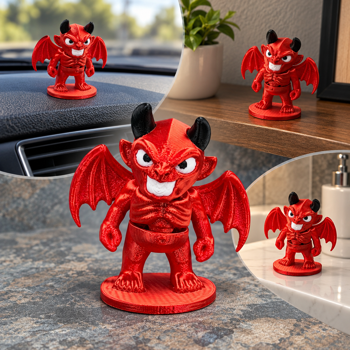 Little Demon | Stick-On Buddy